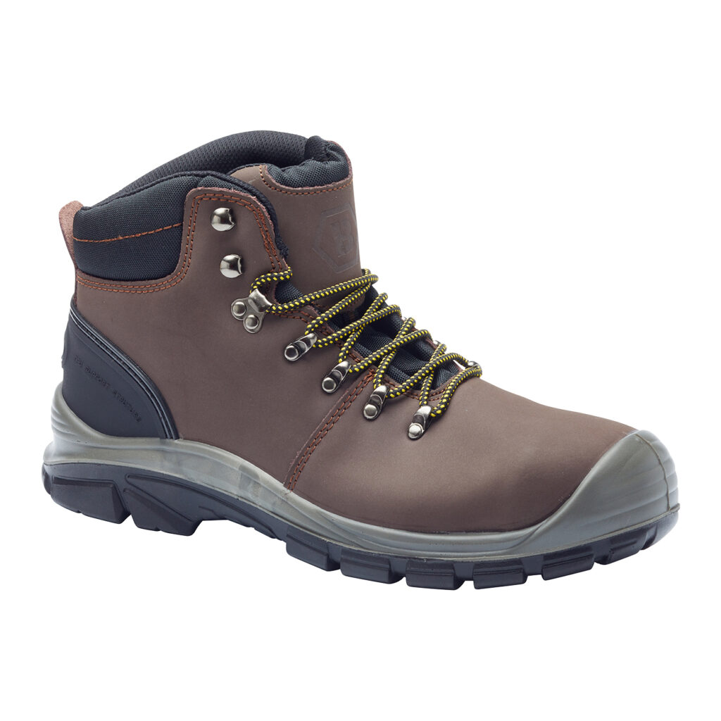 Blackrock Malvern is a S3 SRC rated safety hiking boot designed for work environments Brown SF77