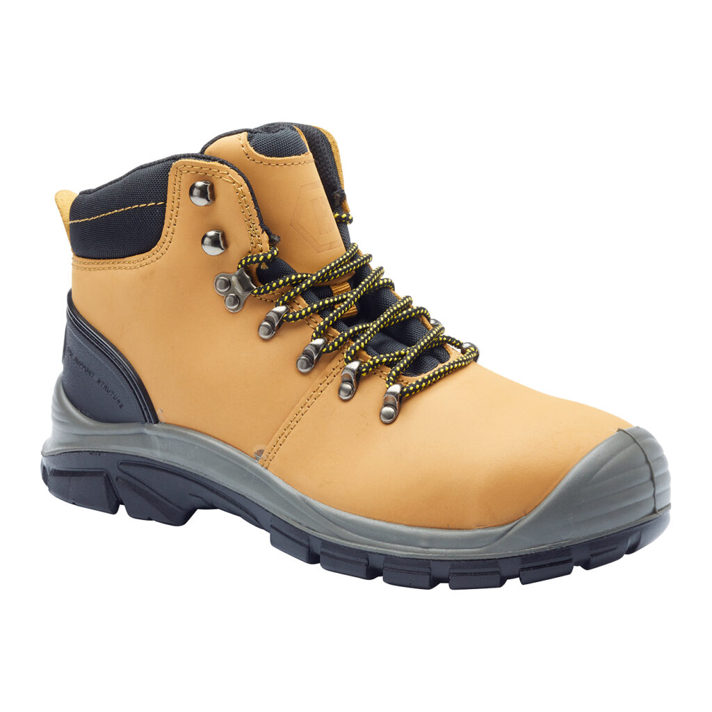 Blackrock Malvern is a S3 SRC rated safety hiking boot designed for work environments Honey SF79