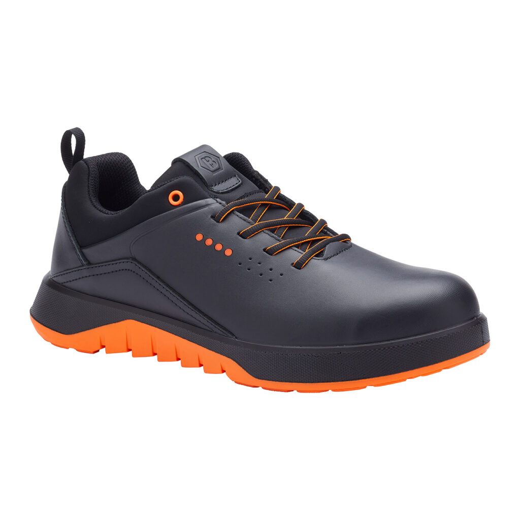Blackrock CF34 Austin Composite Safety Trainer lightweight, metal-free S3L FO HRO SR Black/Orange