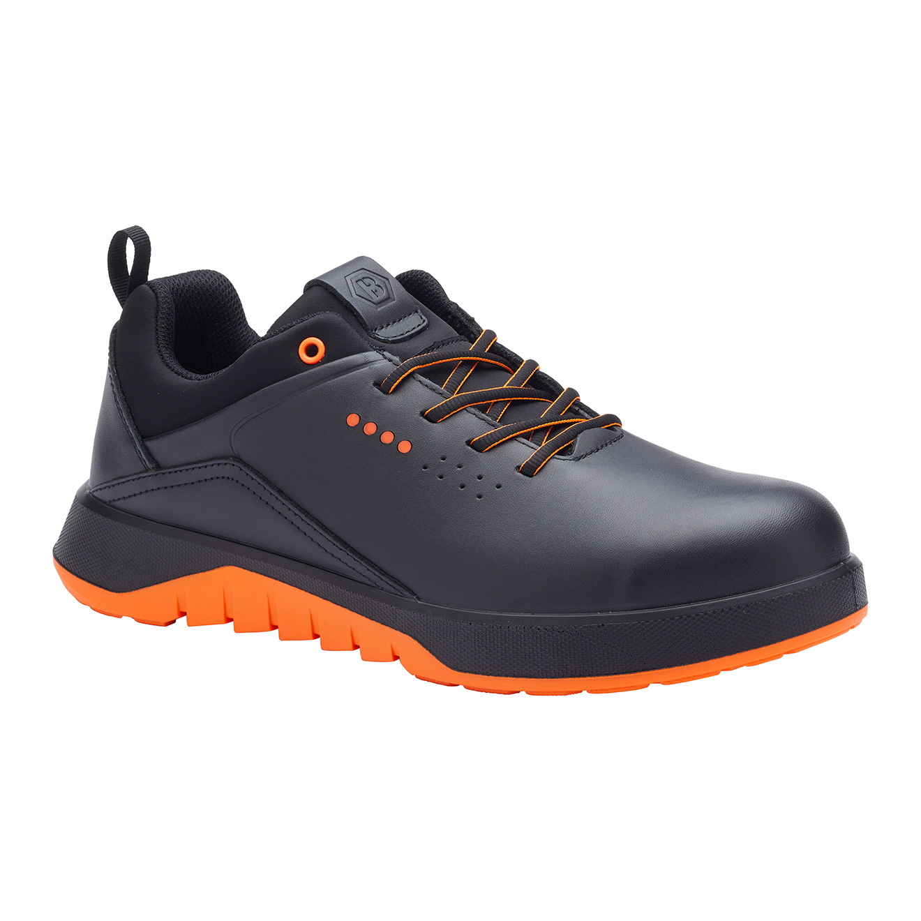 Blackrock CF34 Austin Composite Safety Trainer lightweight, metal-free S3L FO HRO SR Black/Orange