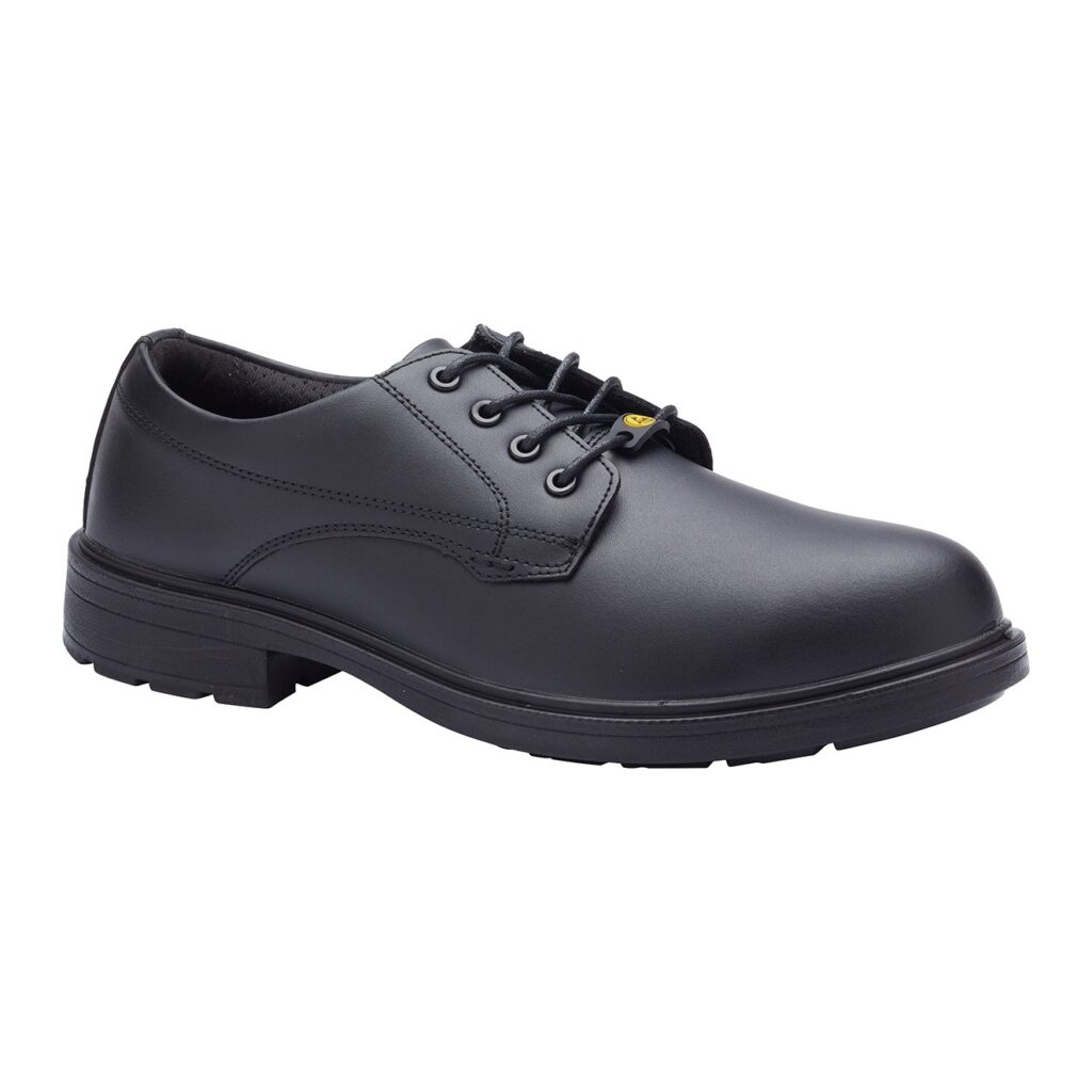 Blackrock CF38 Oxford ESD Composite professional-style executive shoe, metal-free S3L FO SR