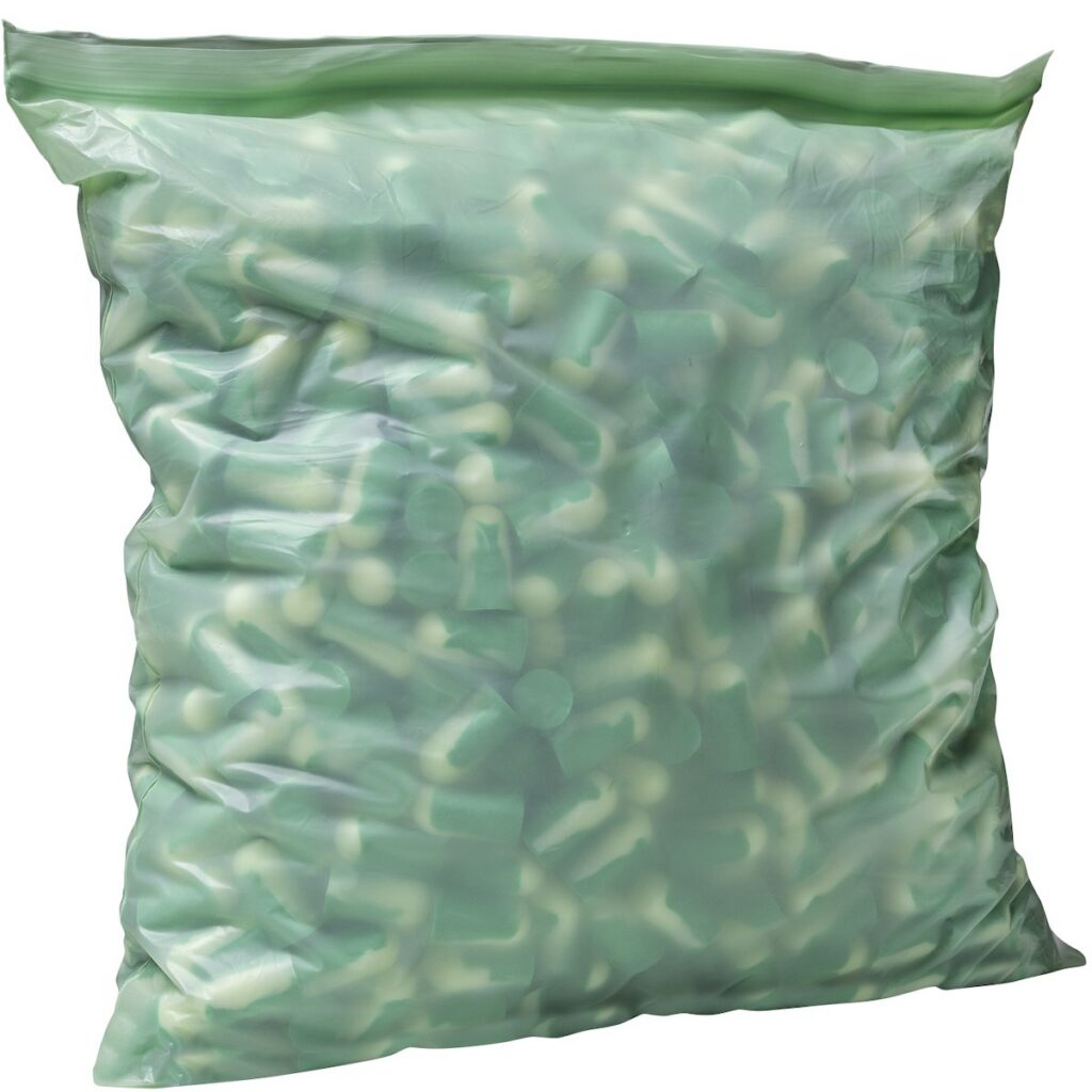 BioSoft™ Mega Bullet™, BSF-1B, UNCORDED, BULK PACK, Bag of 500Prs
