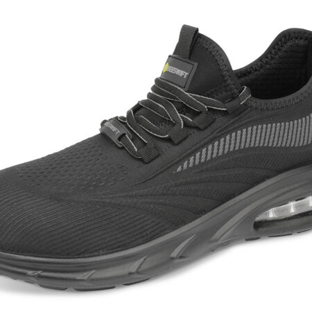 Beeswift Sutton Flyknit Composite Bubble Sole Safety Work Trainer S1pl Black
