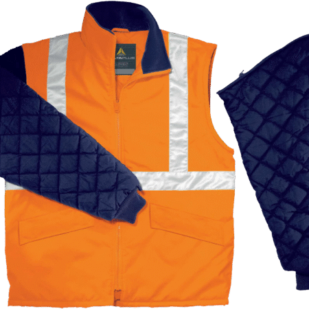 FREEWAY HV 2-in-1 jacket with warm removable sleeves for day and night visibility - Image 3