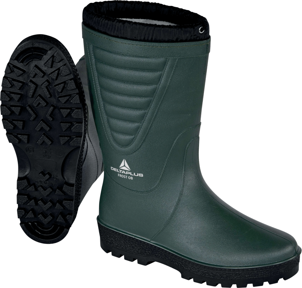 FROST OB FO - Fur-lined work boot offering ideal thermal insulation