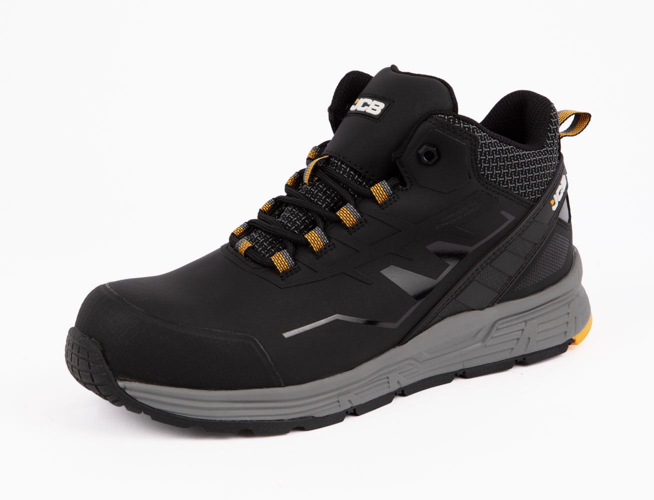 Jcb Workwear Spark 2 Composite Mid Cut Black