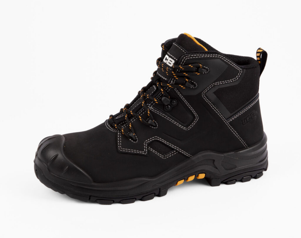 Jcb Backhoe Safety Boot Black