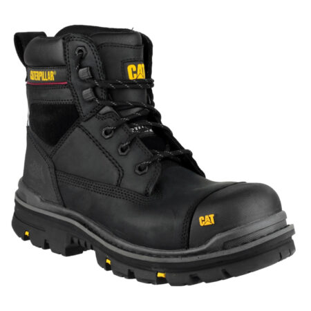 Cat 7054 Gravel Black Safety Boot