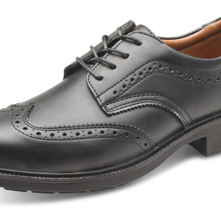 Beeswift Brogue Shoe Black