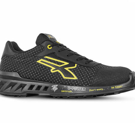 Upower Matt Light Safety Shoes Esd Black