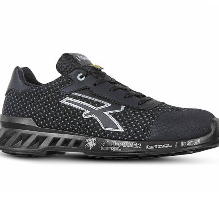 Upower Logan Light Safety Shoes Esd Black