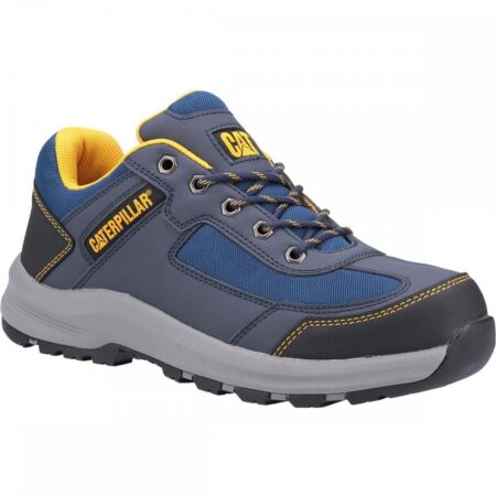 CAT Elmore Low Safety Trainers Navy S1P