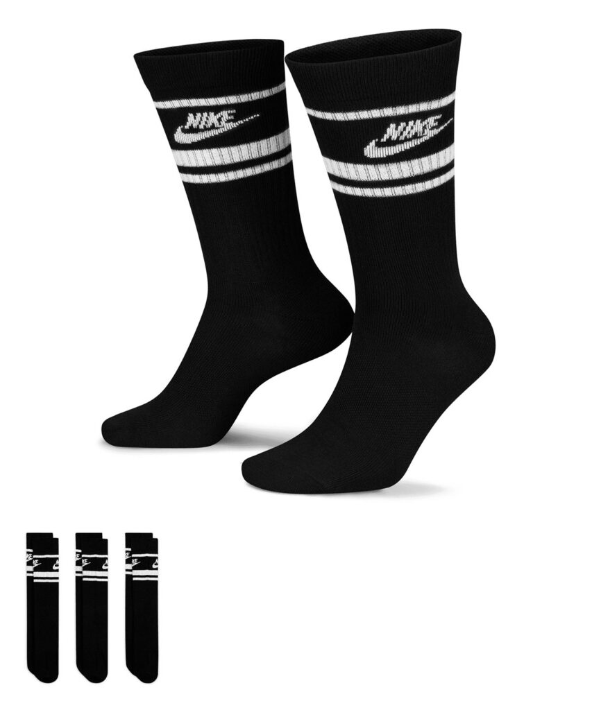 Nike Dri-FIT Sportswear everyday essential socks (3 pairs) DX5089
