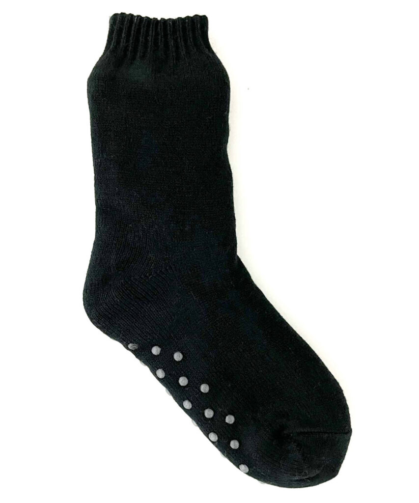 Ribbon Adult sherpa socks with turndown RAL225062