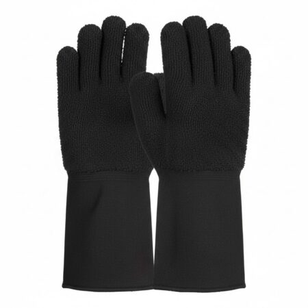 TCG32BLK - 32oz Black Terrycloth with Canvas Cuff