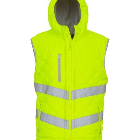 Yoko Hi-vis Kensington hooded gilet (HV007) - Image 4