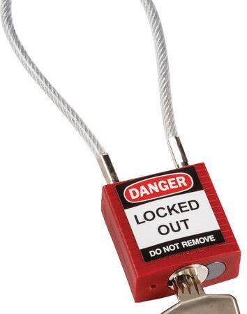 Compact Cable Padlocks (200mm)