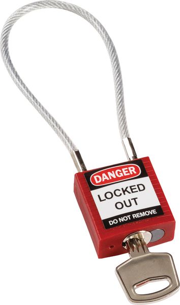 Compact Cable Padlocks (200mm)