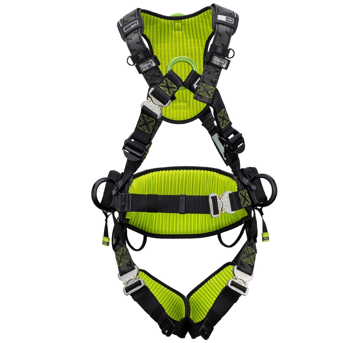 MillerĀ® H700 Construction Comfort Harness CC5 Alum QC FD/SD