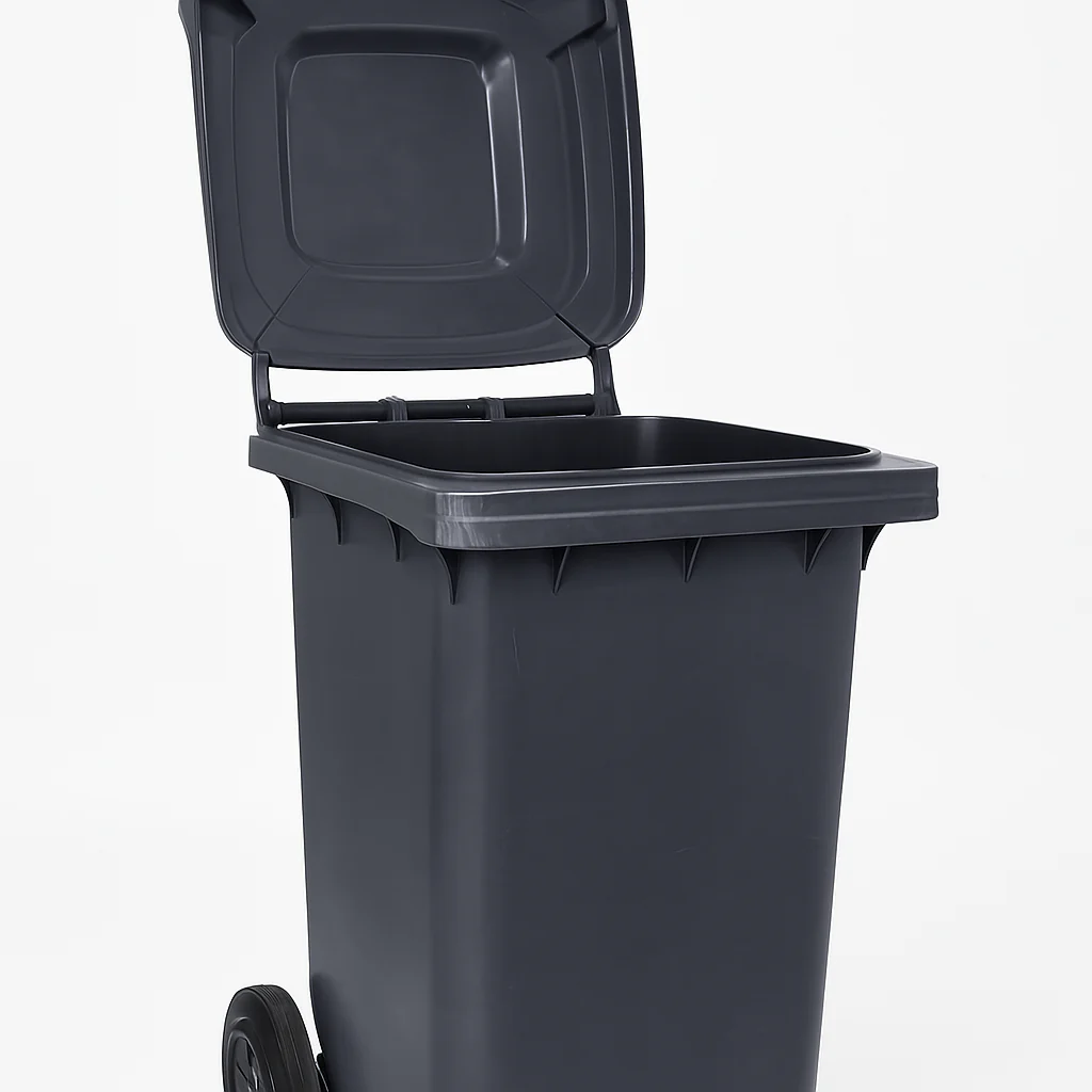 240L Wheelie Bin - Black