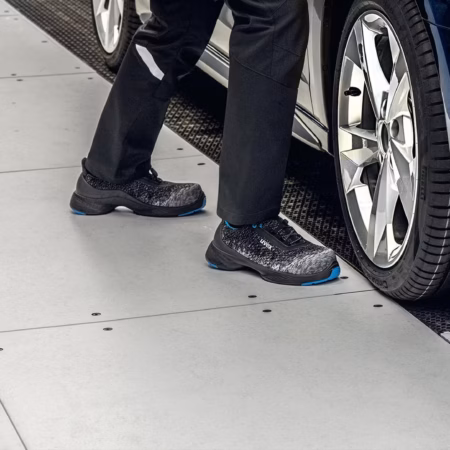 Standards and directives for safety footwear by UVEX
