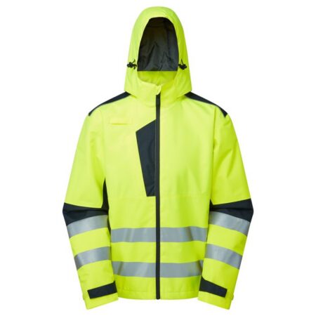 System Hi Vis Eco Lined Yellow Jacket