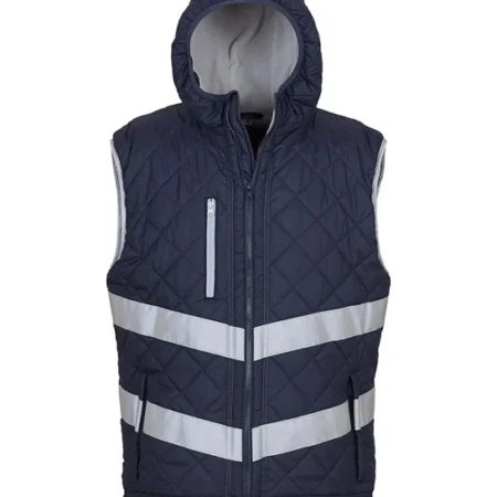 YK026 - Hi-vis Kensington hooded gilet - Image 2