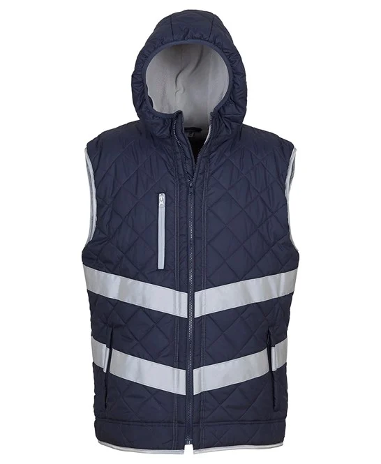 YK026 - Hi-vis Kensington hooded gilet