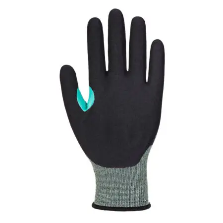 Portwest A661 CS Cut Level E Nitrile Foam Safety Gloves – Black - Image 2
