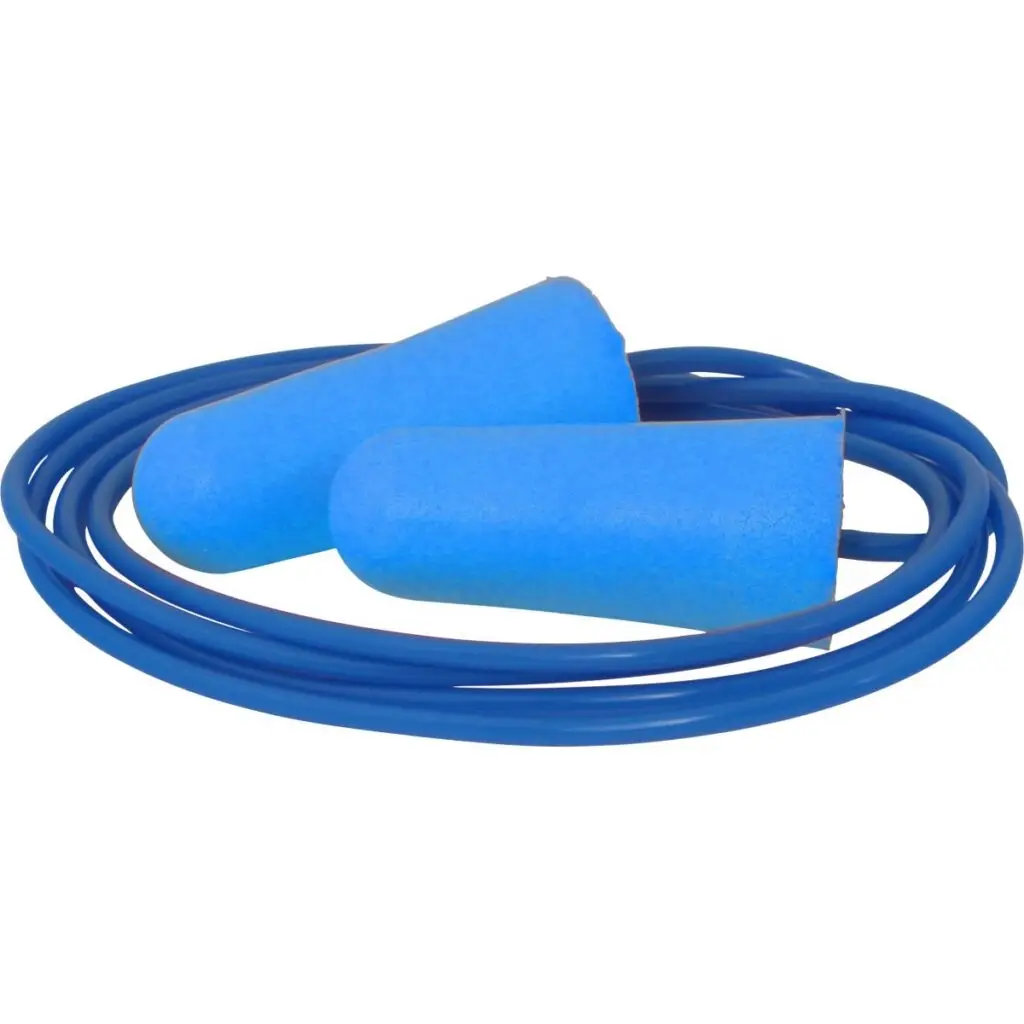 Blue Corded Detectable Ear Plugs – Box of 200 | EP301CD