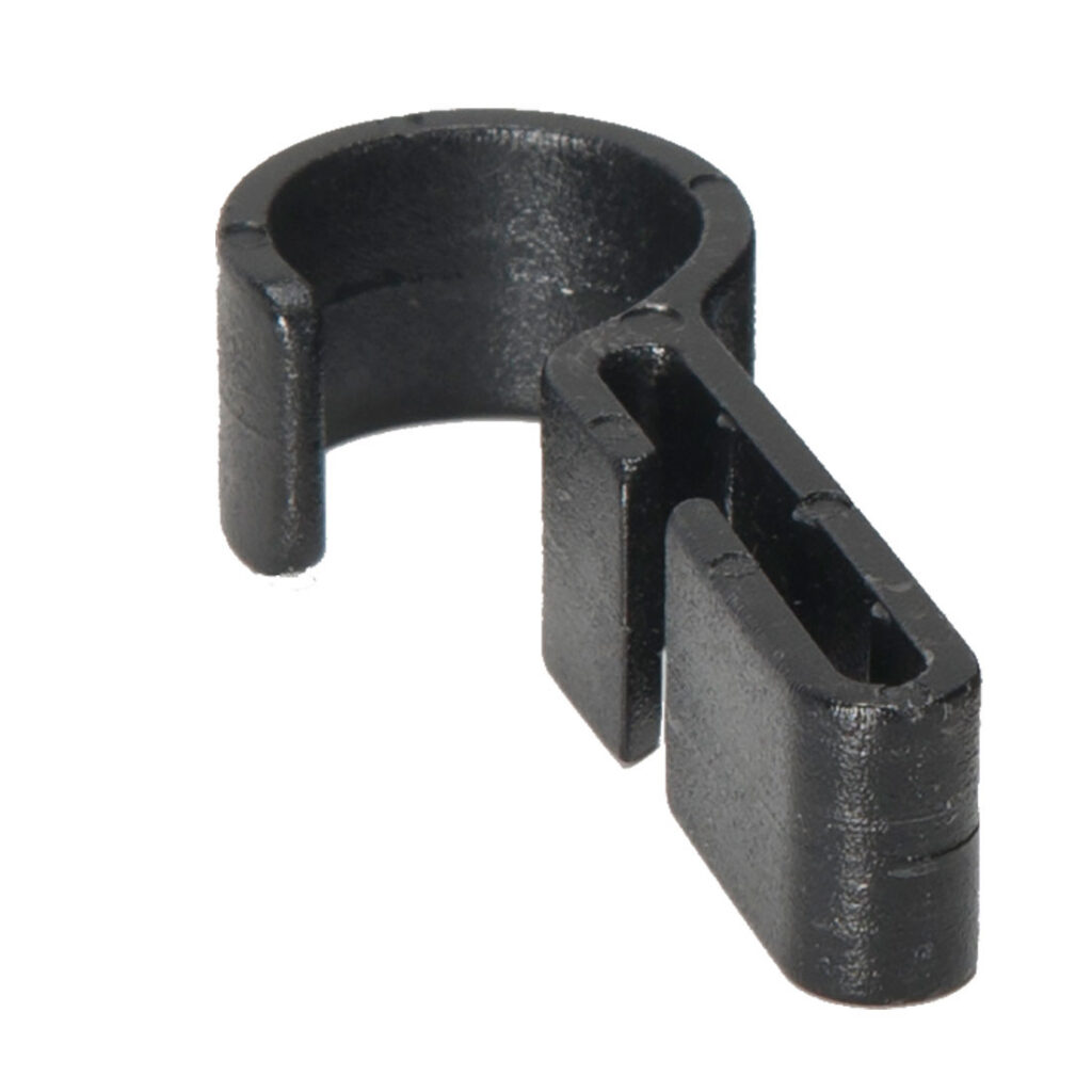 Portwest PA04 - Universal Head Light Safety Helmet Clips (PK100) Black