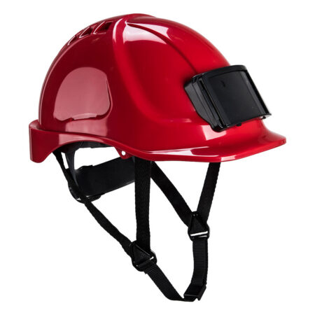Portwest PB55 - Endurance Vented Badge Holder Helmet Orange | Red | White | Yellow - Image 2