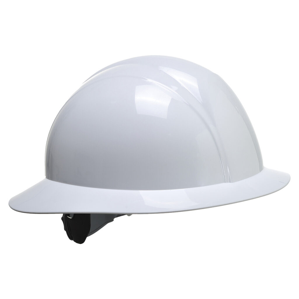 Portwest PS52 - Full Brim Future Helmet White Non-Vented
