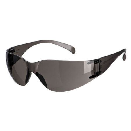 PW32 - Wrap Around Safety Glasses Black | Mirror | Clear/Orange | Black arms | Clear - Image 3