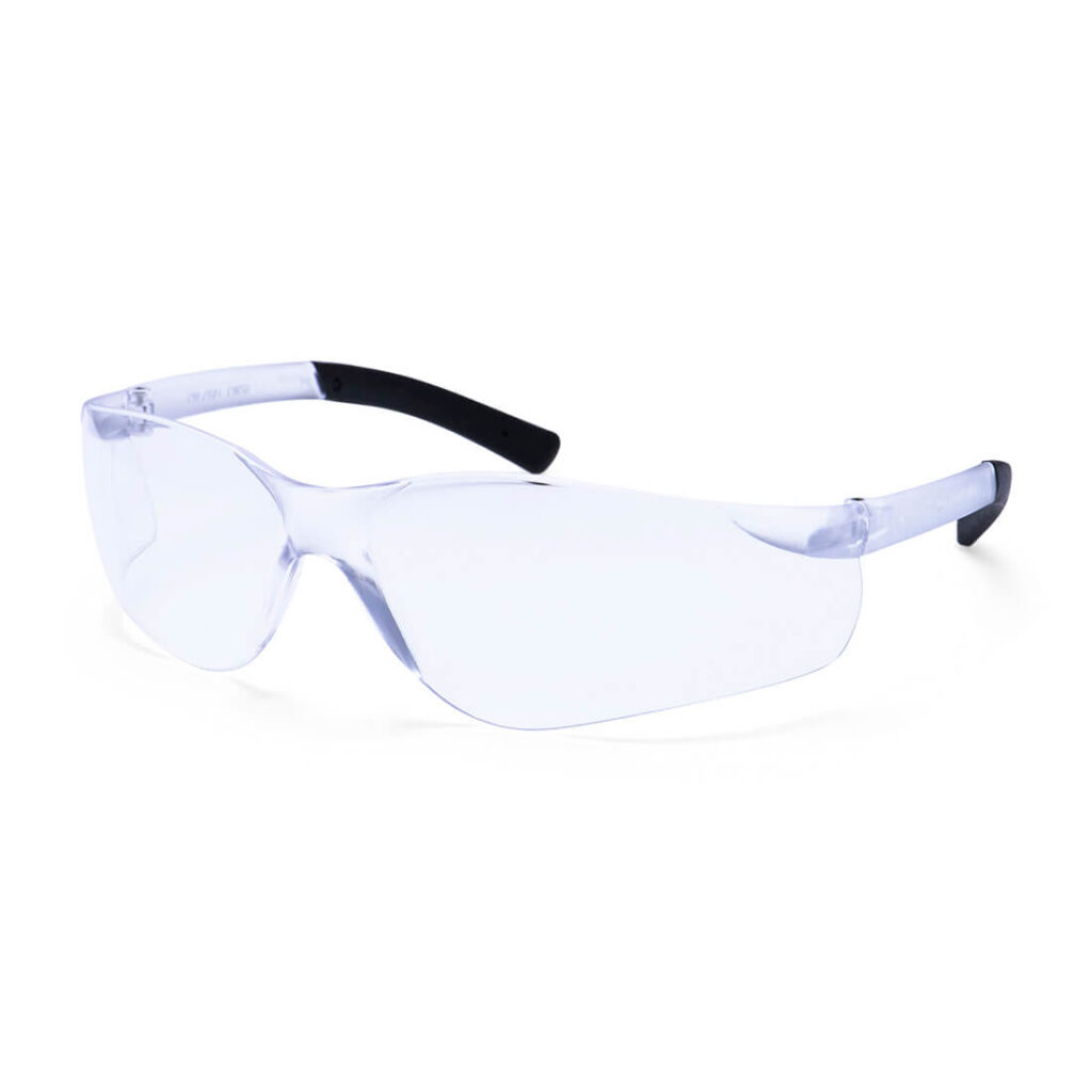 Portwest PW38 - Pan View Safety Glasses Clear | Black Orange/Clear | Black/Orange