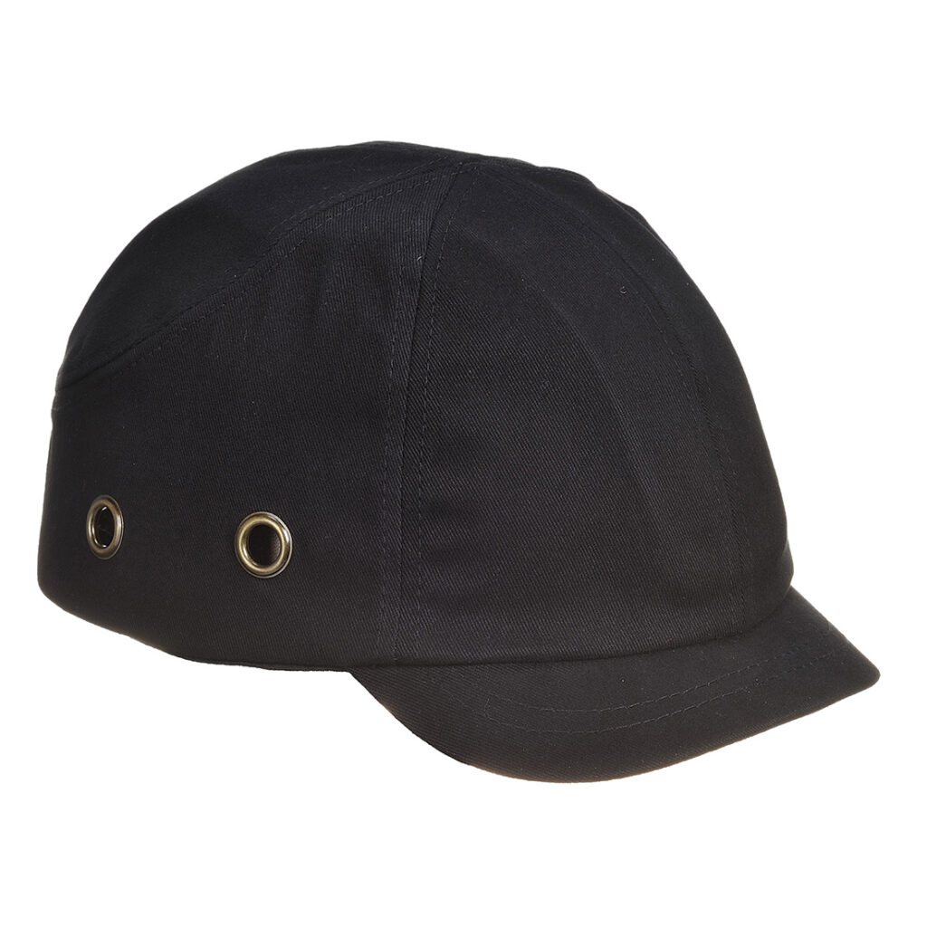 Portwest PW89 - Short Peak Bump Cap  (3cm) for better visibility Navy or Black