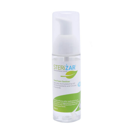 50ml SteriZar Foam Hand Sanitiser