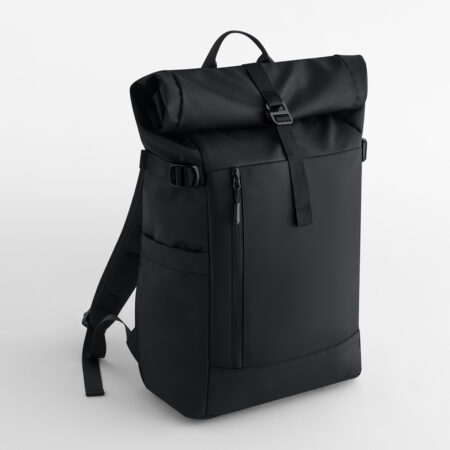 BG344 Everyday Carry 25 Litre Roll-Top Backpack – 900D Recycled Polyester with PU Coating - Image 2