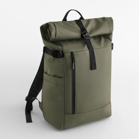 BG344 Everyday Carry 25 Litre Roll-Top Backpack – 900D Recycled Polyester with PU Coating - Image 4