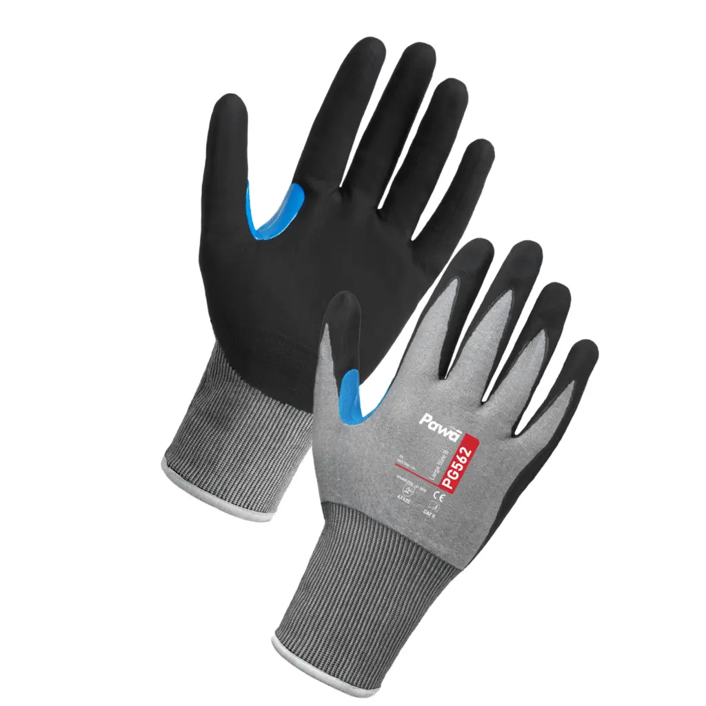 Pawa® PG562 21 Gauge Level E Cut-Resistant Nitrile Foam Gloves