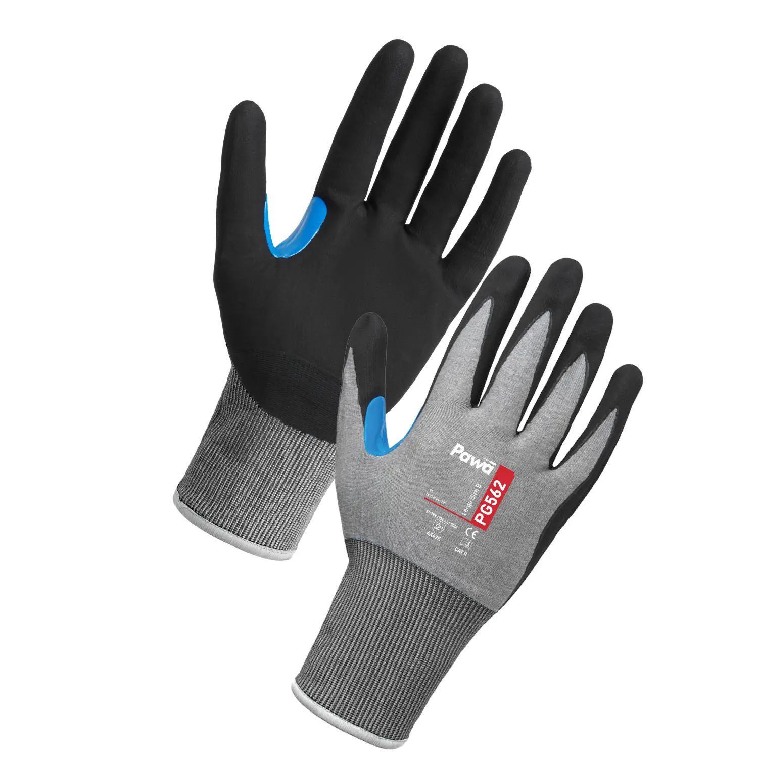 Pawa® PG562 21 Gauge Level E Cut-Resistant Nitrile Foam Gloves - Image 1