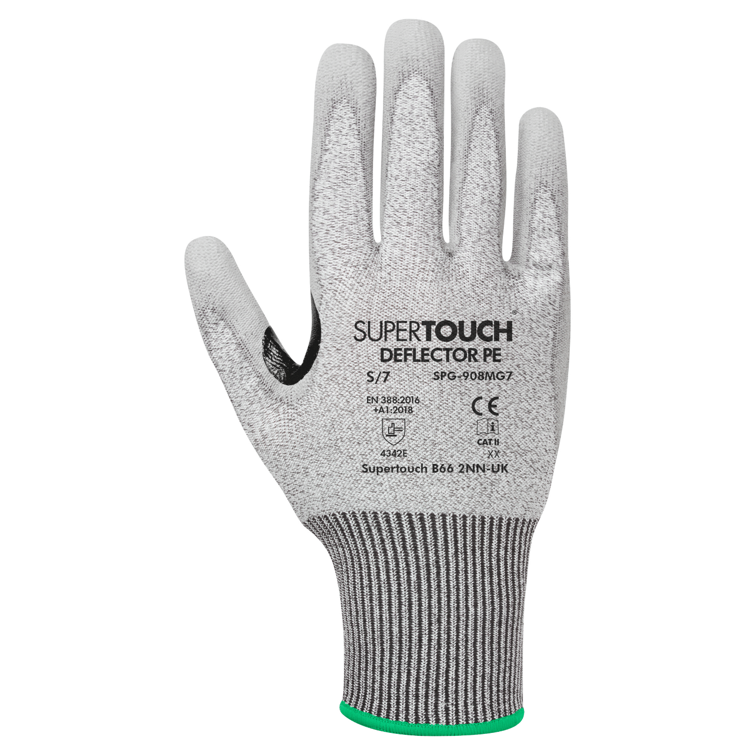 Supertouch Deflector PE Cut Level E PU Coated Safety Gloves - Image 3