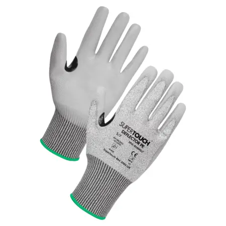 Supertouch Deflector PE Cut Level E PU Coated Safety Gloves - Image 1