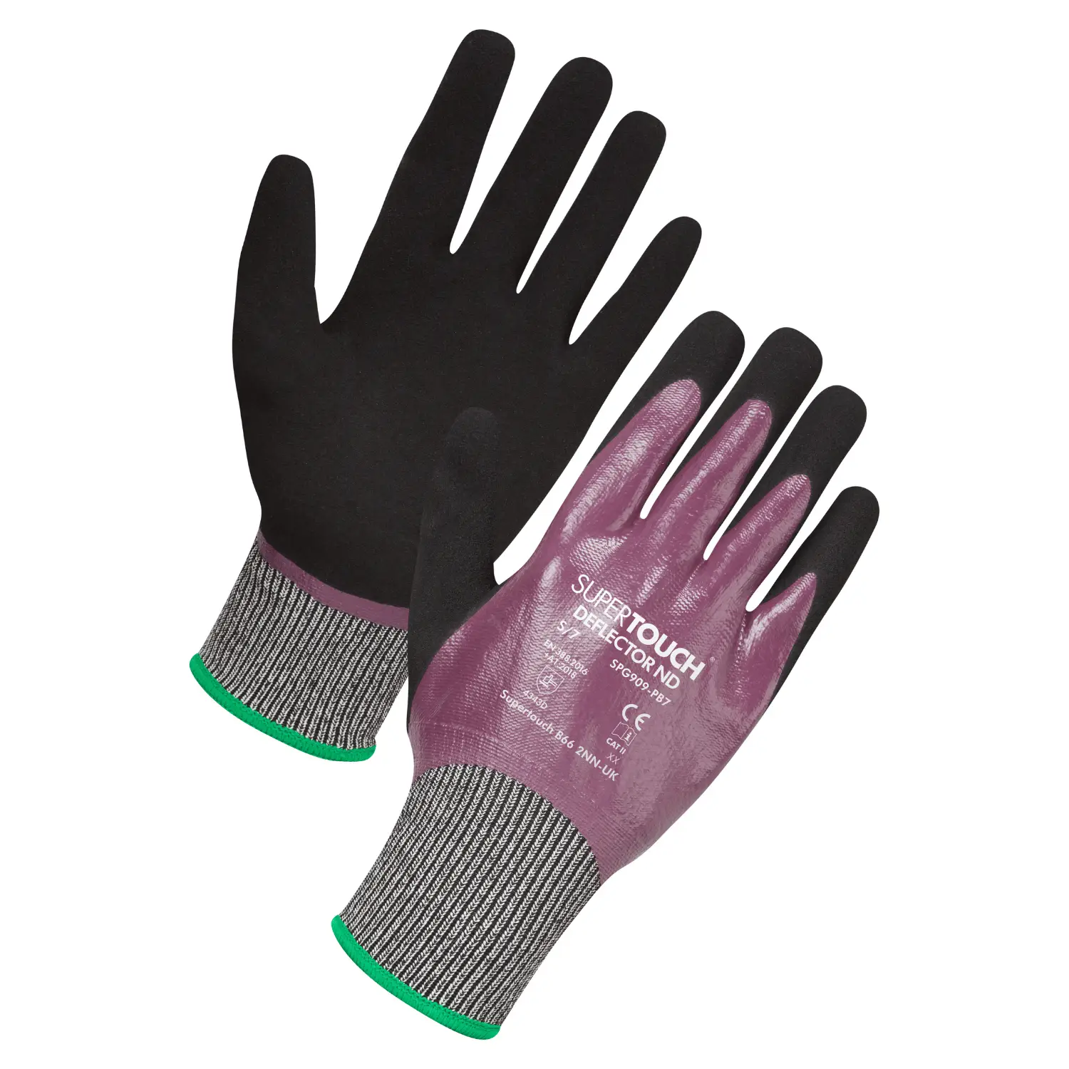 Supertouch Deflector ND Cut Level D Oil Resistant Safety Gloves SPG909 - Image 1