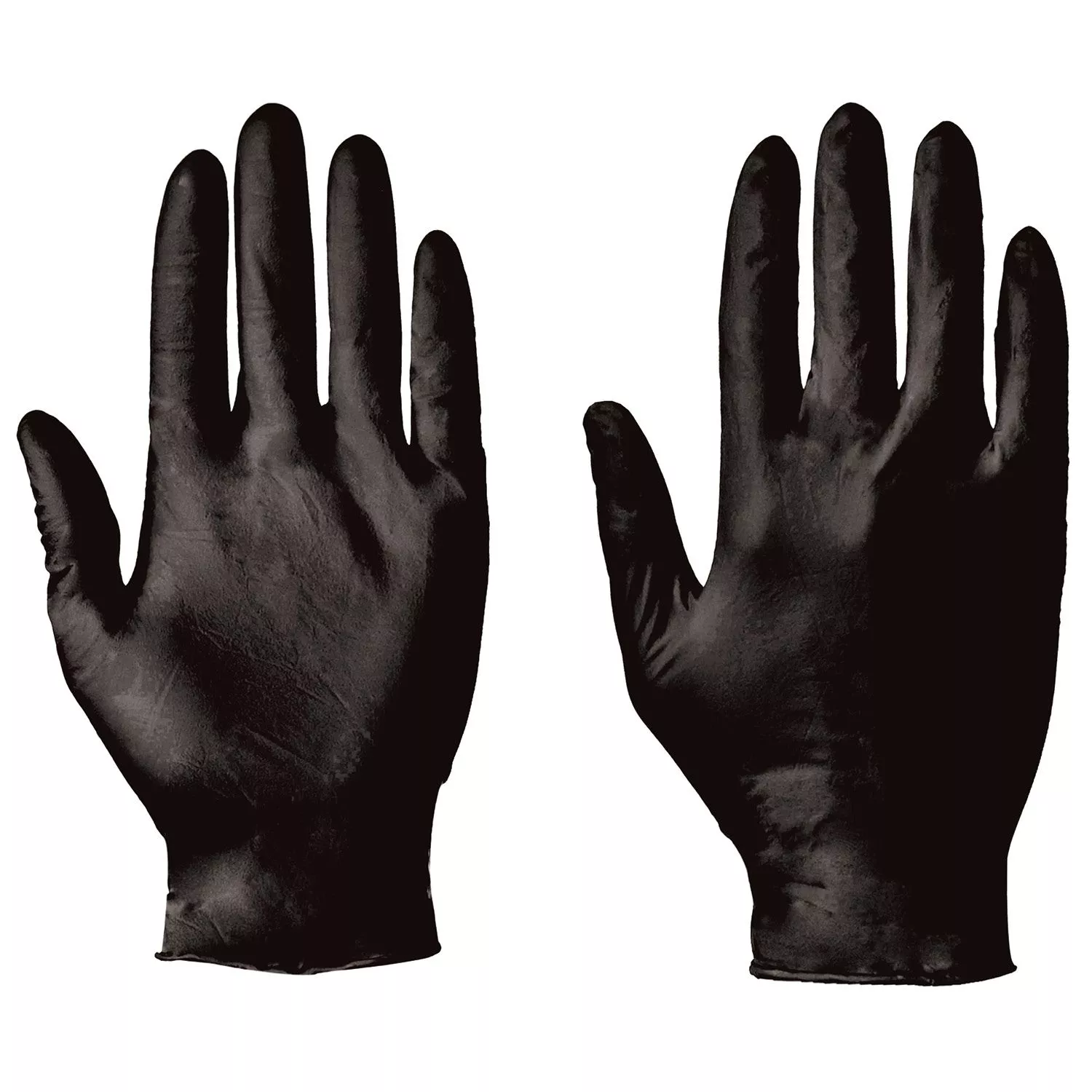 Supertouch 5.5 Extra Strong Powderfree Black Nitrile Gloves - Image 1