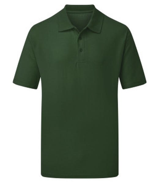 UCC003 - UCC Everyday Polo 50% Cotton, 50% Polyester-Bottle Green