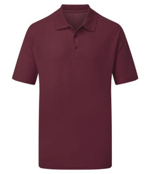 UCC003 - UCC Everyday Polo 50% Cotton, 50% Polyester-Burgandy