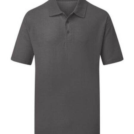 UCC003 - UCC Everyday Polo 50% Cotton, 50% Polyester-Bottle Charcoal - Image 1