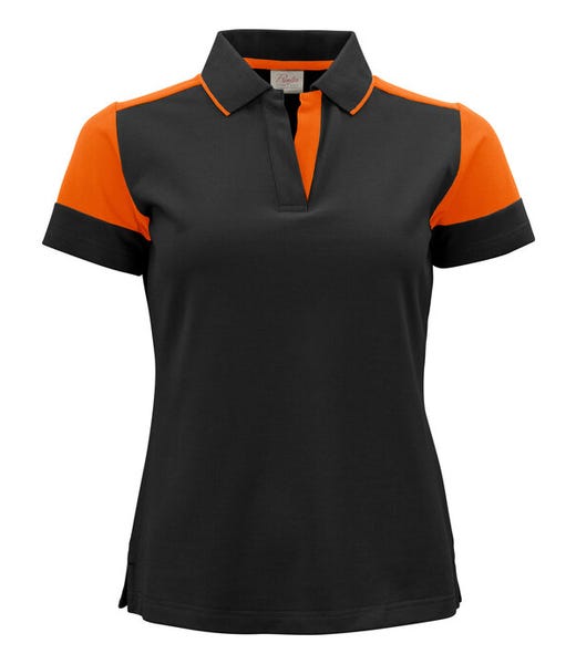 Printer prime  Ladies Bicolour piqué  Polo Shirt Contrast tipping in the collar