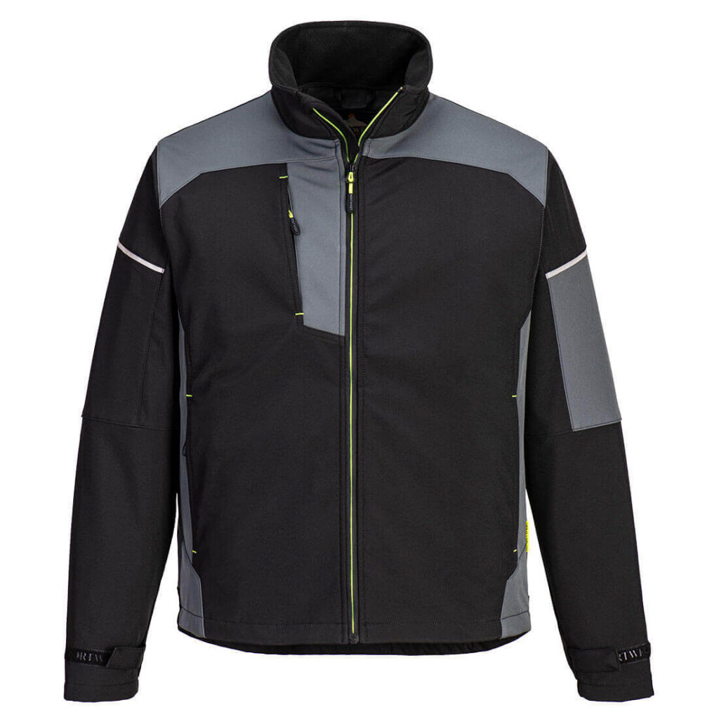Portwest PW378 - PW3 Softshell Black/Zoom Grey